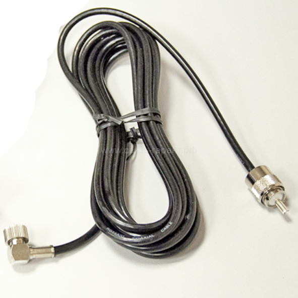 DV-909 кабель для антенны 9+ с разъемом LC27 и PL259 